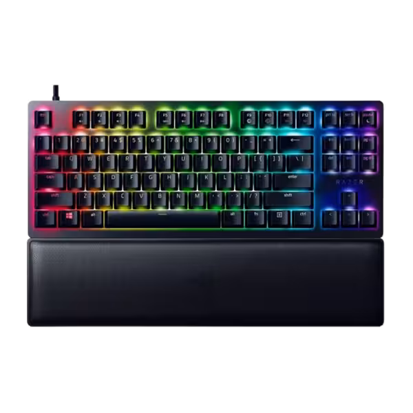 کیبورد گیمینگ ریزر مدل Razer Huntsman V2 Tenkeyless