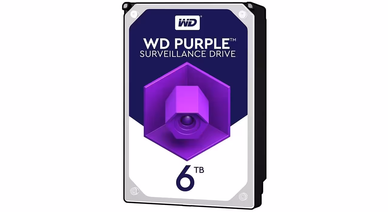 هارددیسک اینترنال وسترن دیجیتال مدل Purple WD60PURX ظرفیت 6 ترابایت