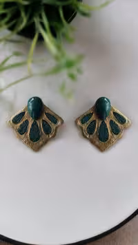 گوشواره پاپیه ماشه سنتی