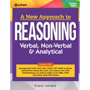 کتاب A New Approach to Reasoning_ Verbal, Non-Verbal & Analytical-Arihant Publications India limited (2021)