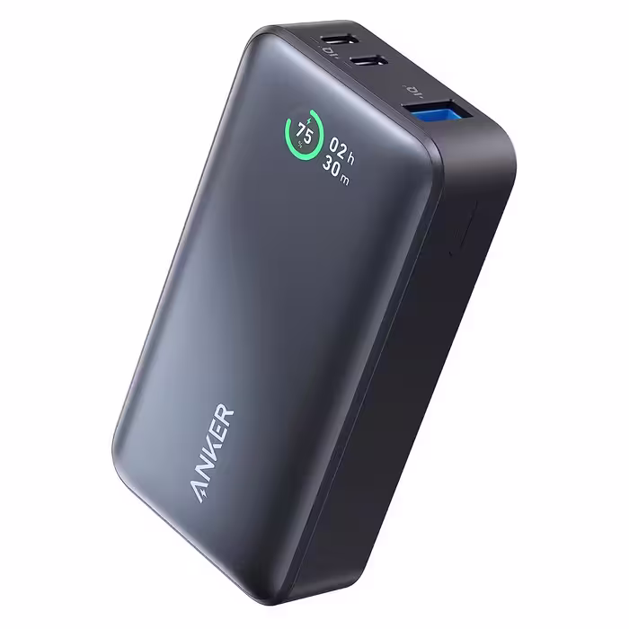 پاوربانک انکر مدل A1256 با ظرفیت 10000 میلی آمپر ساعت و توان 30 وات