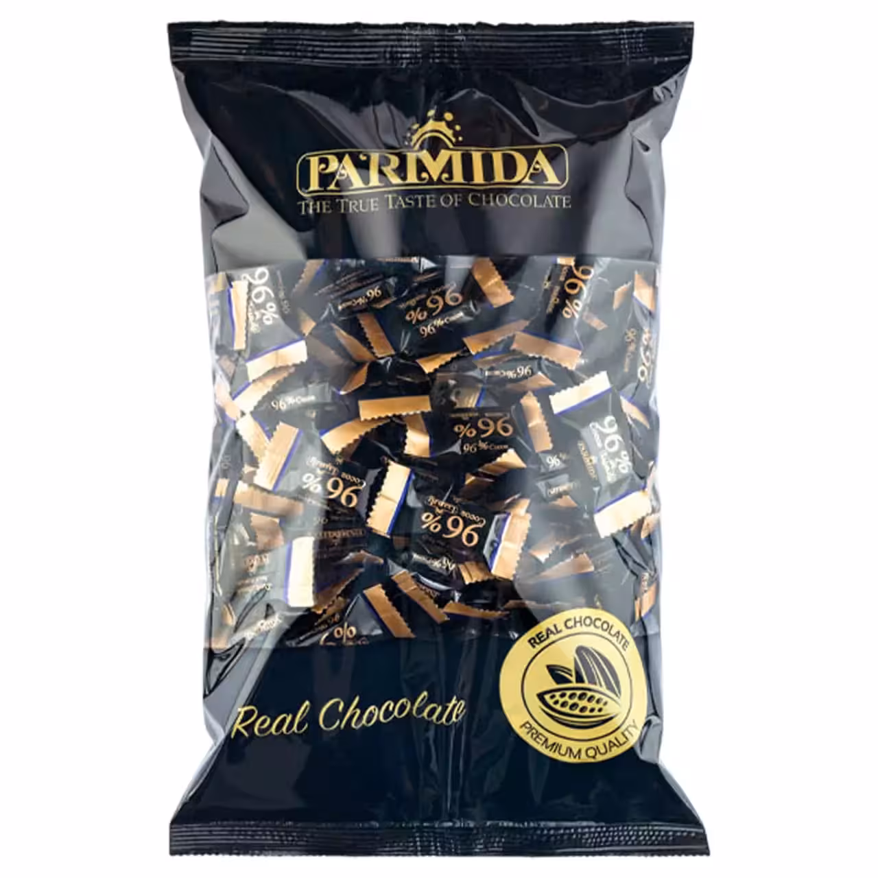 شکلات تلخ 96 درصد پارمیدا فله – 1000 گرم