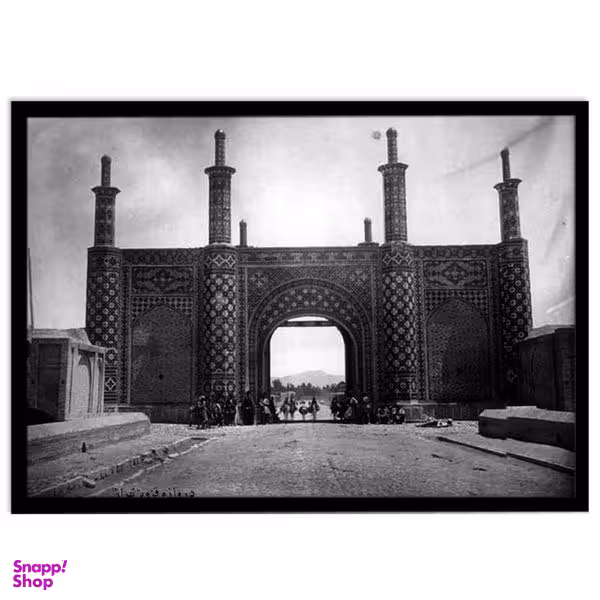 تابلو بکلیت طرح دروازه قزوین تهران قدیم مدل B-14426