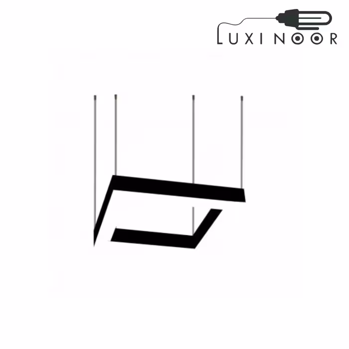 چراغ لاینر آویز مربع 1M  اف ای سی 160 وات -L5050SQ