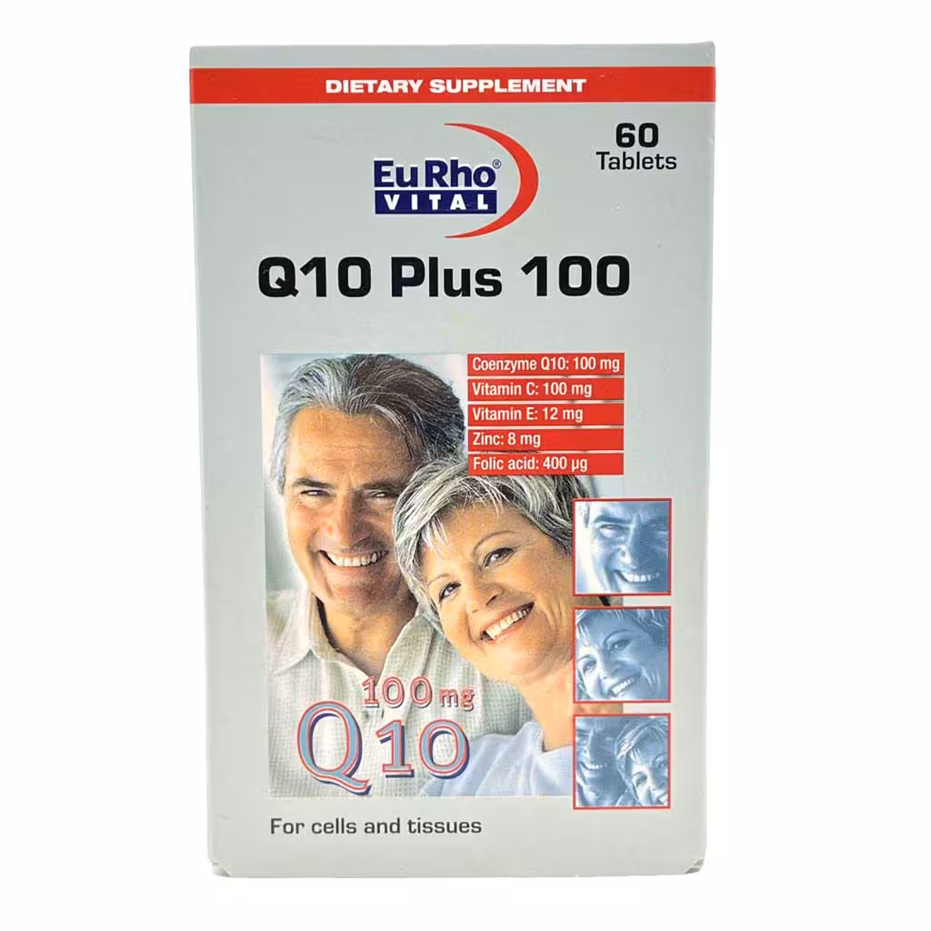 قرص کیوتن پلاس 100 میلی گرم 60 عدد یوروویتال Eurho Vital