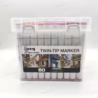 ماژیک راندو (دو سر) 80 رنگ لاینری Linery