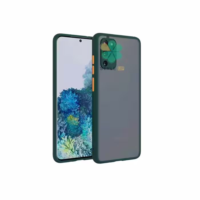 قاب گوشی سامسونگ Galaxy F02s مدل پشت مات محافظ لنزدار