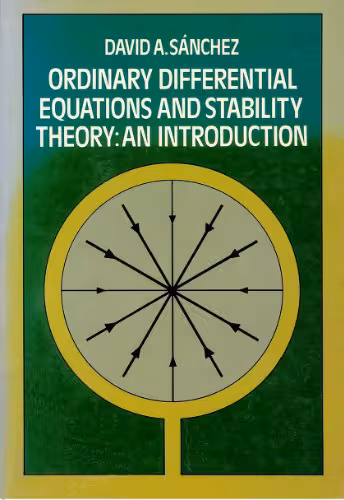 خرید و دانلود نسخه کامل کتاب Ordinary Differential Equations and Stability Theory: An Introduction