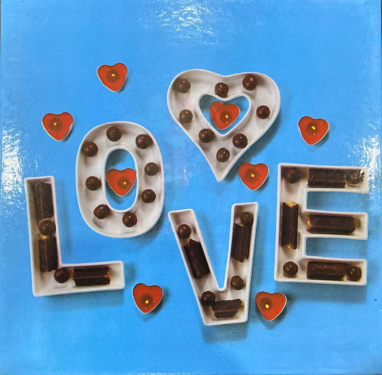 اردو خوری سرامیکی LOVE (پست پیشتاز پس کرایه)