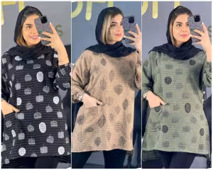 تونیک مانتویی مدل زیبا