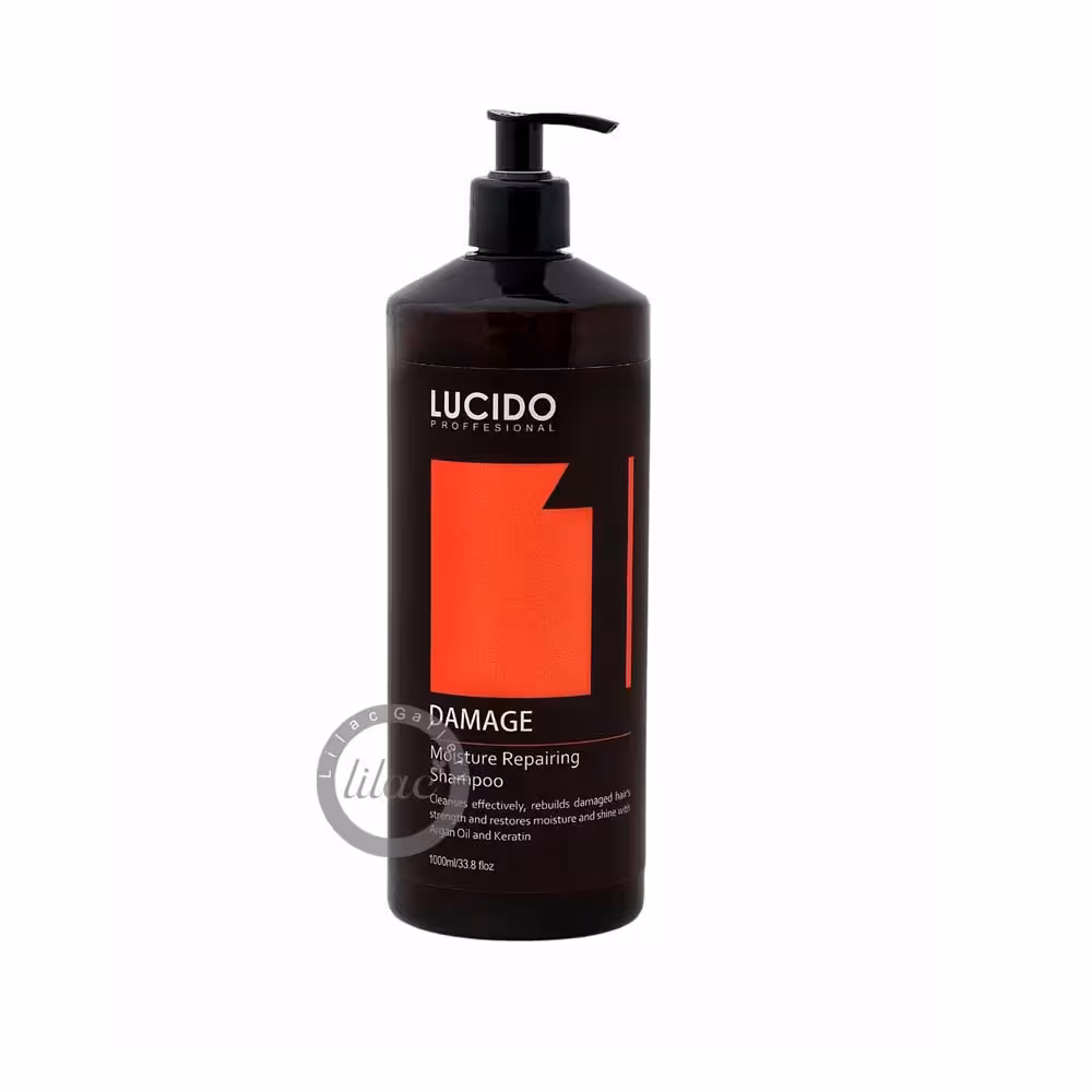 لوچیدو lucido شامپو مرطوب کننده مو آسیب دیده 1000 میل
