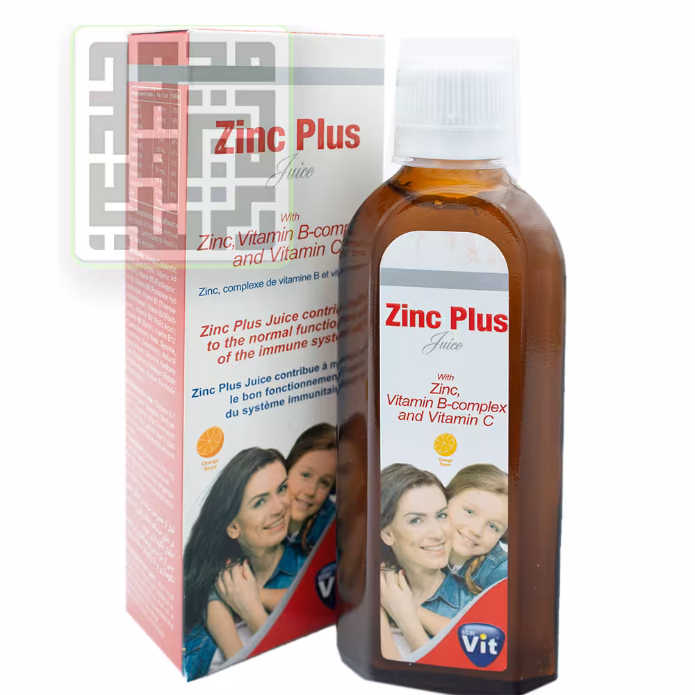 قیمت و خرید شربت زینک پلاس استار ویت پرتقالی