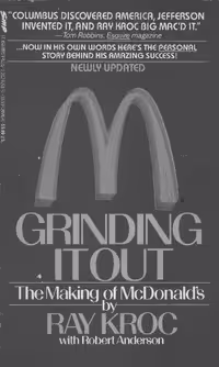 خرید و دانلود نسخه کامل کتاب Grinding It Out: The Making of McDonald's