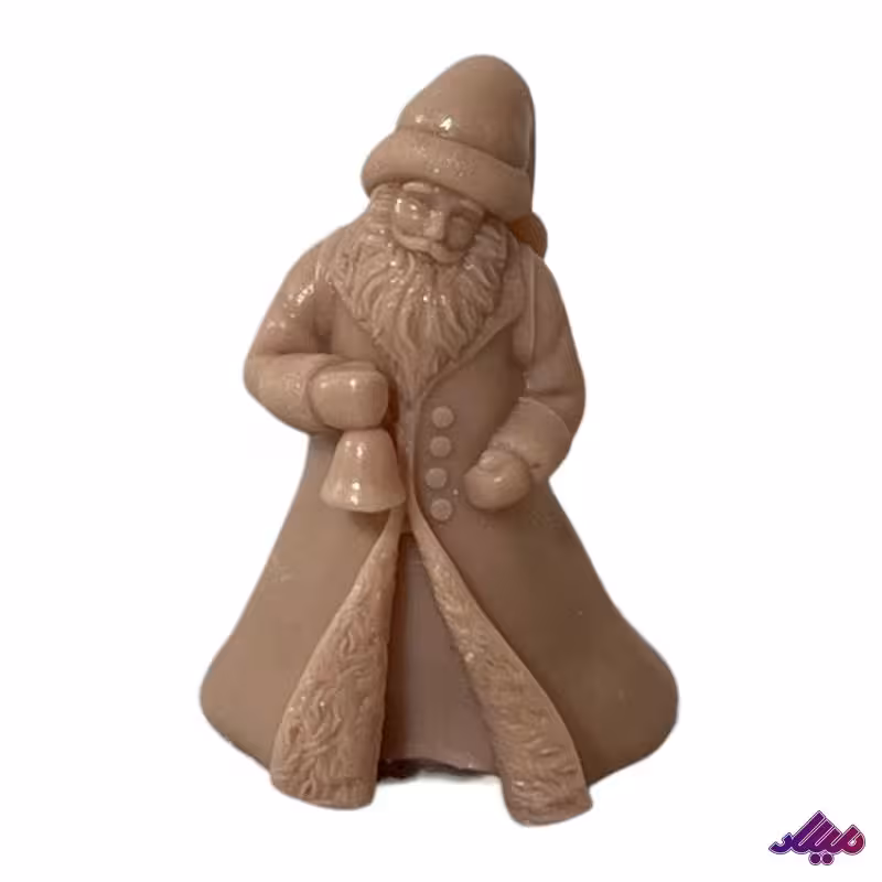 قالب سیلیکونی بابانوئل زنگوله دار ارتفاع 10سانت