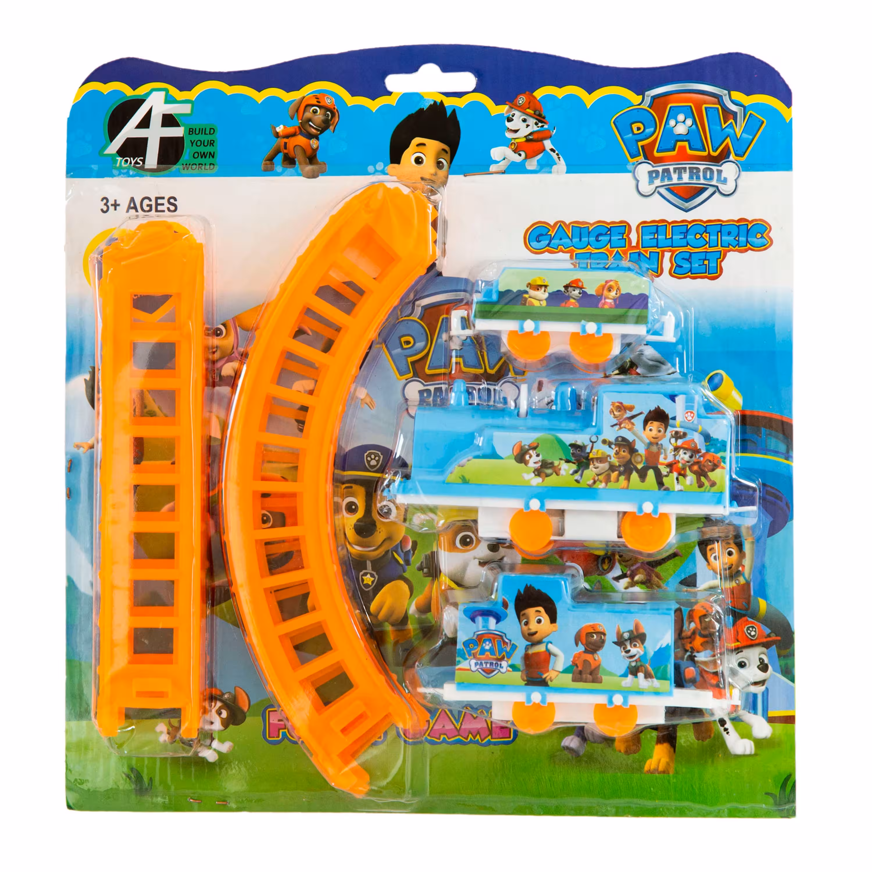 قطار باتری خور شخصیتی روکارتی (بن تن و سگ های نگهبان موجود)