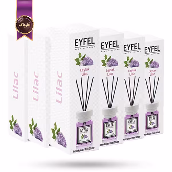 6 عدد خوشبوکننده هوا ایفل EYFEL مدل یاس بنفش Lilac حجم 120 میلی لیتر   (اورجینال)
