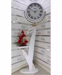 ساعت ایستاده چوبی پرنس با مدل تک پایه