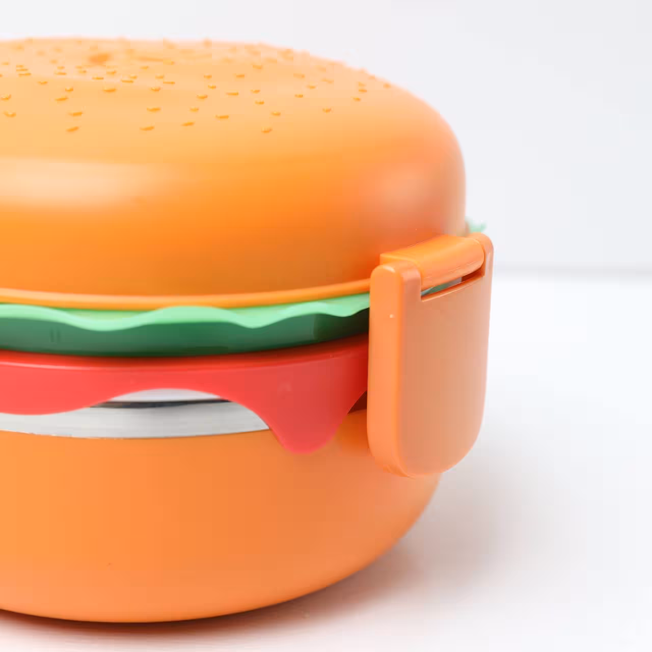 (لانچ باکس) ظرف غذا مدل همبرگر