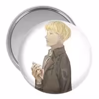 آینه جیبی خندالو مدل ارمین انیمه اتک آن تایتان Attack on Titan کد 18592