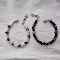 دستبند ست مروارید و ستاره