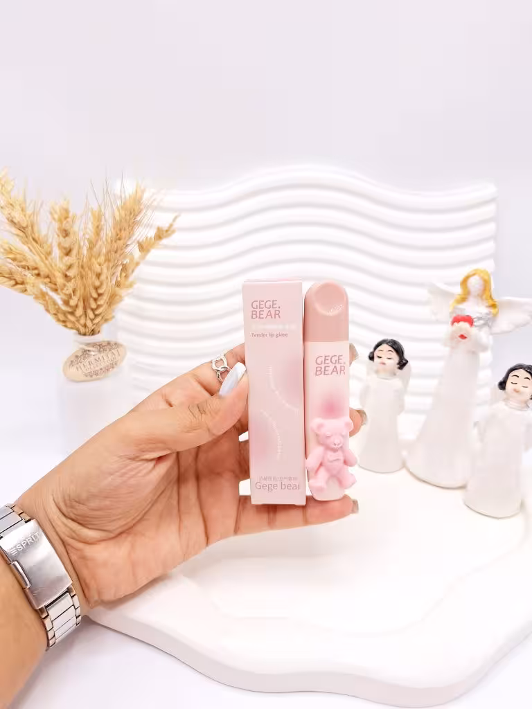 رژ مایع خرسی نود پوکه مخملی Gege bear کد9221( مدل جدید)