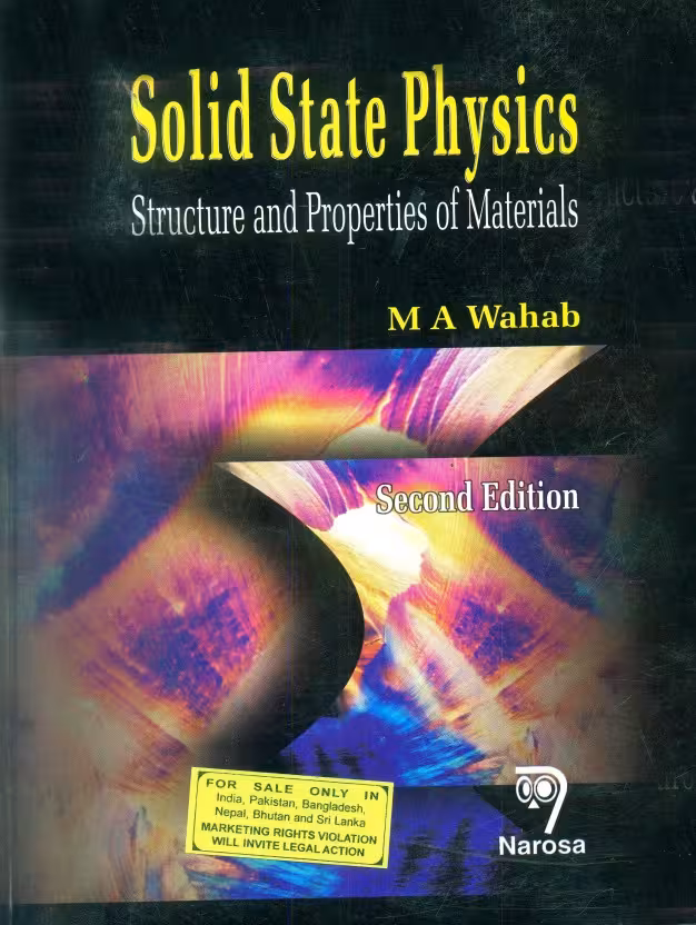خرید و دانلود نسخه کامل کتاب Solid State Physics: Structure and Properties of Materials
