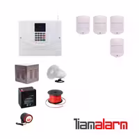 پکیج دزدگیر اماکن باسیم مدل مستر سیم کارتی و تلفنی M930H64