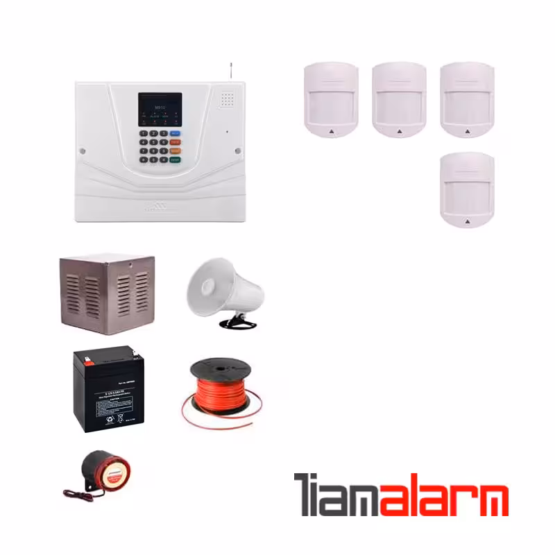 پکیج دزدگیر اماکن باسیم مدل مستر سیم کارتی و تلفنی M930H64