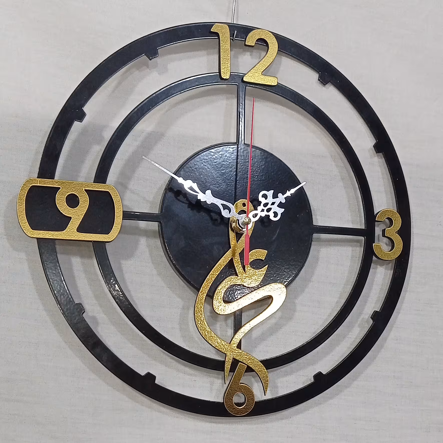 ساعت دیواری مدرن سفارشی رایزیران کادویی