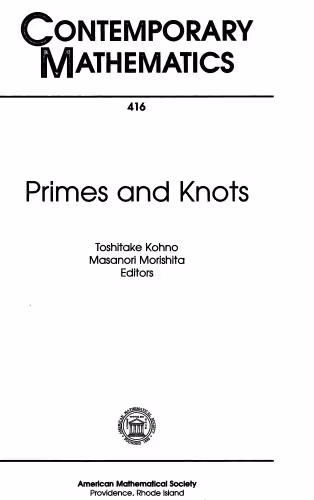 خرید و دانلود نسخه کامل کتاب Primes and knots