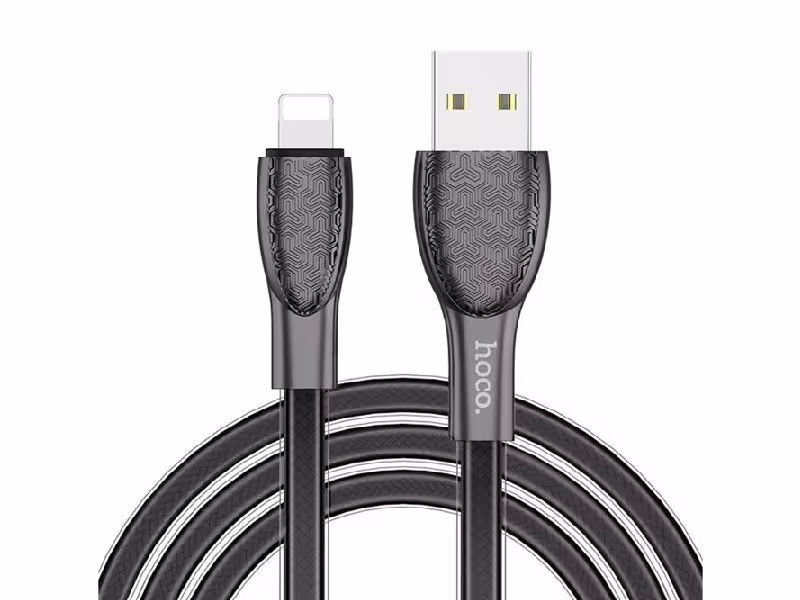 کابل تبدیل USB به لایتنینگ هوکو مدل U52 طول 1.2 متر