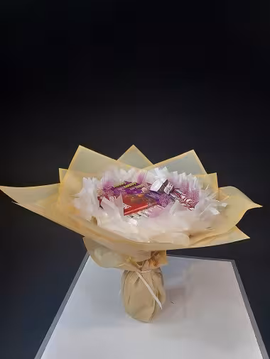 دسته گل شکلاتی خارجی