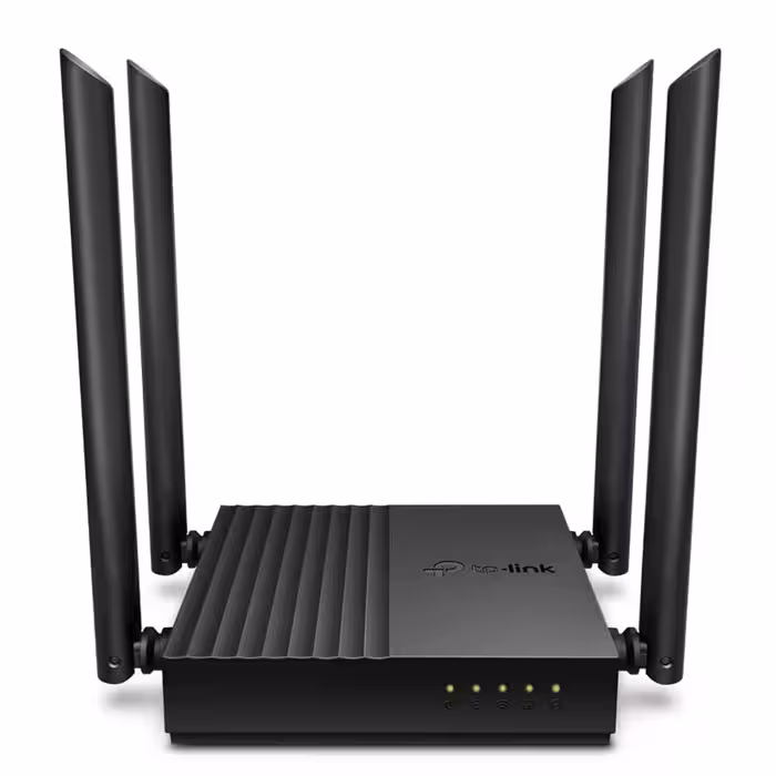 قیمت و خرید روتر بی‌سیم گیگابیت و دوباند AC1200 تی پی لینک مدل Archer C64 | یاس ارتباط