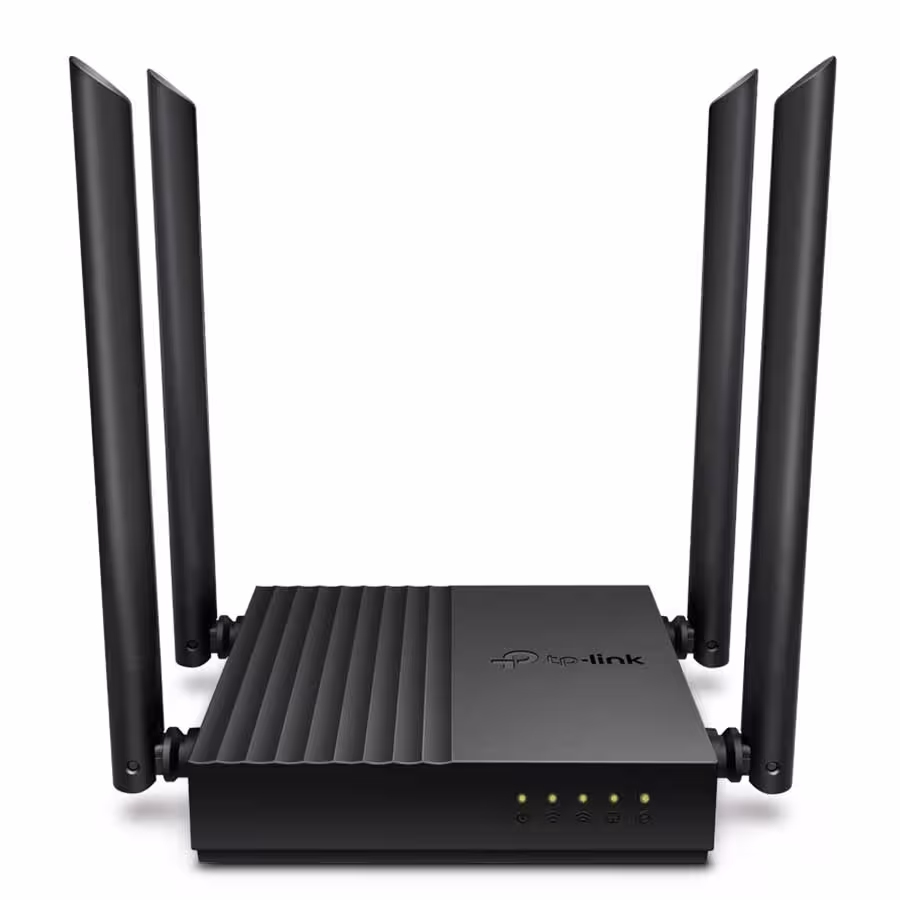 قیمت و خرید روتر بیسیم گیگابیت و دوباند AC1200 تی پی لینک مدل Archer C64 | یاس ارتباط