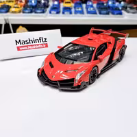 ماشین فلزی لامبورگینی اسپرت قرمز دودزا کد 7641