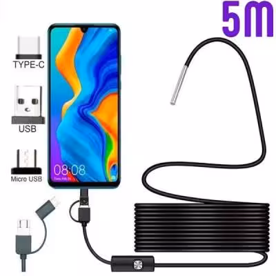 دوربین شلنگی و آندوسکوپی 5 متری