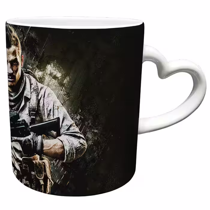 خرید ماگ-لیوان  دسته ساده  بازی کال آف دیوتی call of duty کد 13