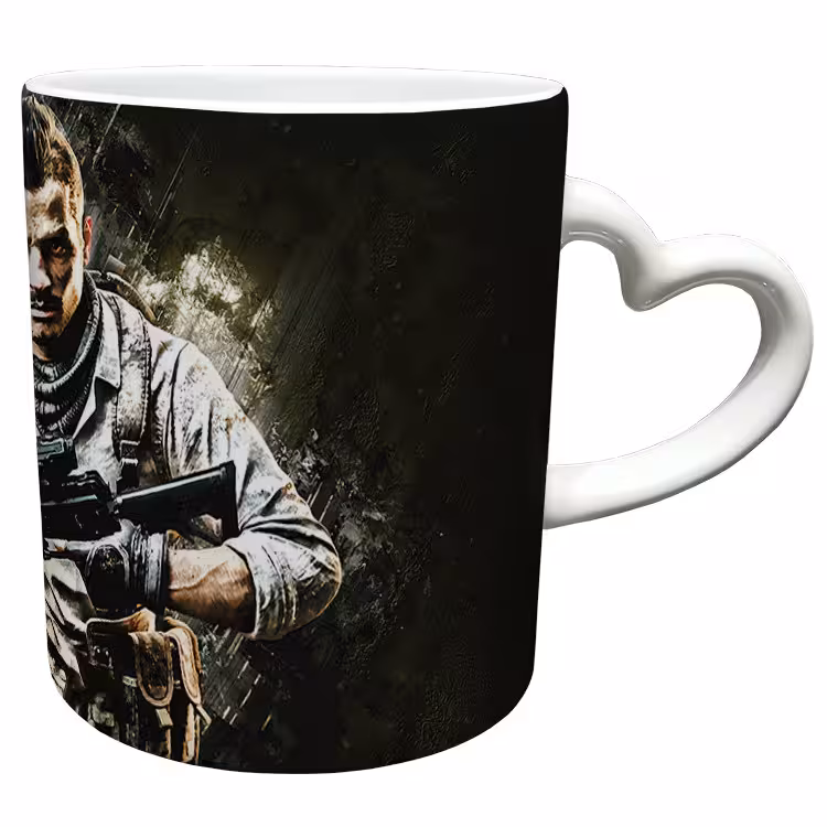 خرید ماگ-لیوان  دسته ساده  بازی کال آف دیوتی call of duty کد 13