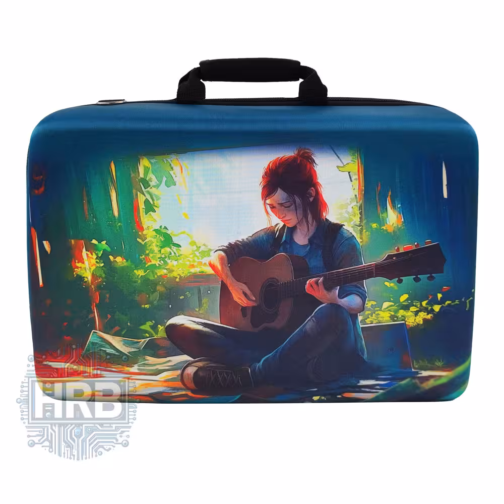 کیف کنسول PS5 فت طرح The Last Of Us Ellie - پنج کاره