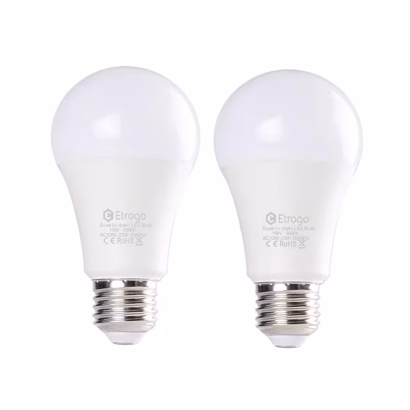 پک 2 عددی لامپ 10 وات سنسوردار برند Etrogo