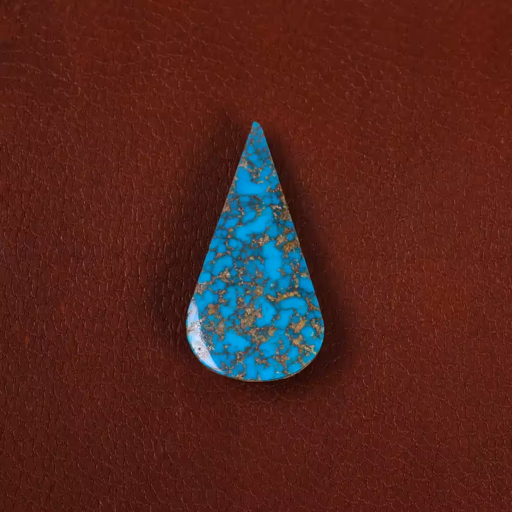 نگین فیروزه شجری کد 29612 - جواهری مشاهیر