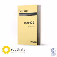 دانلود کتاب قطعات لودر کوماتسو WA600-3
