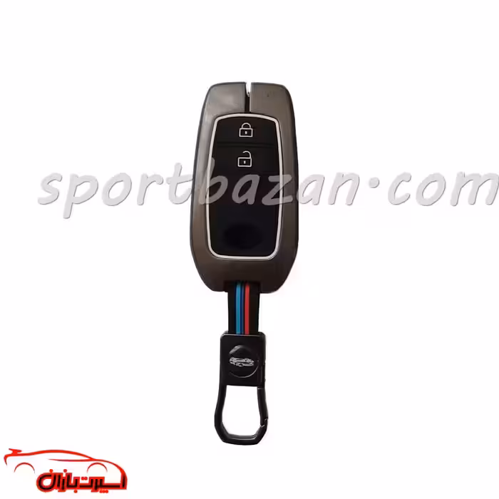 کاور سوییچ فلزی لاکچری تویوتا لوین دو دکمه