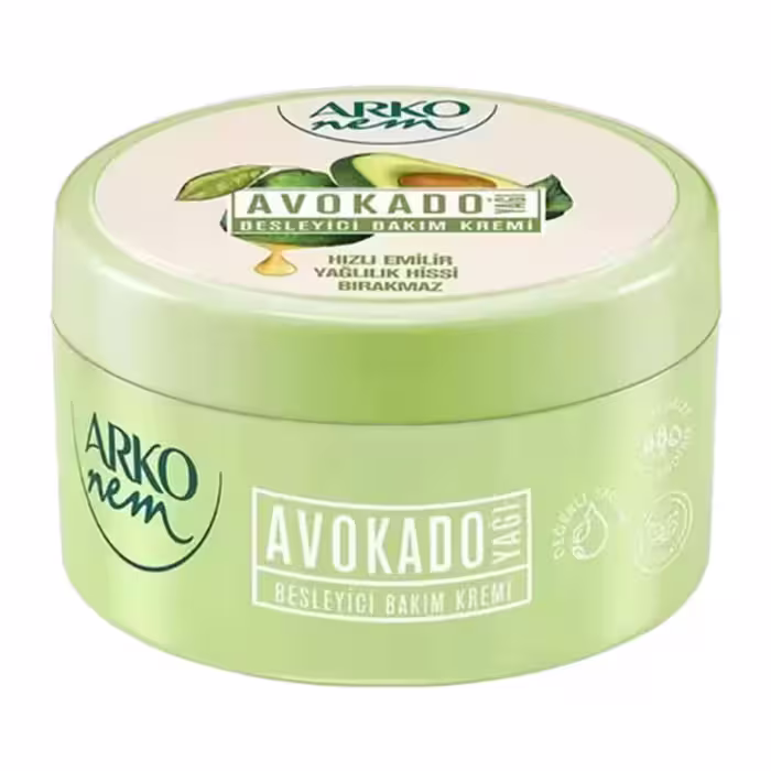 کرم مرطوب کننده صورت و بدن آرکو ARKO مدل Avokado حاوی عصاره آووکادو حجم 250ml