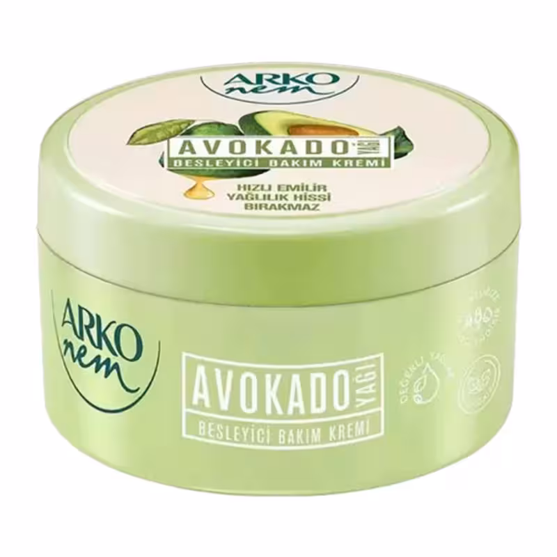 کرم مرطوب کننده صورت و بدن آرکو ARKO مدل Avokado حاوی عصاره آووکادو حجم 250ml