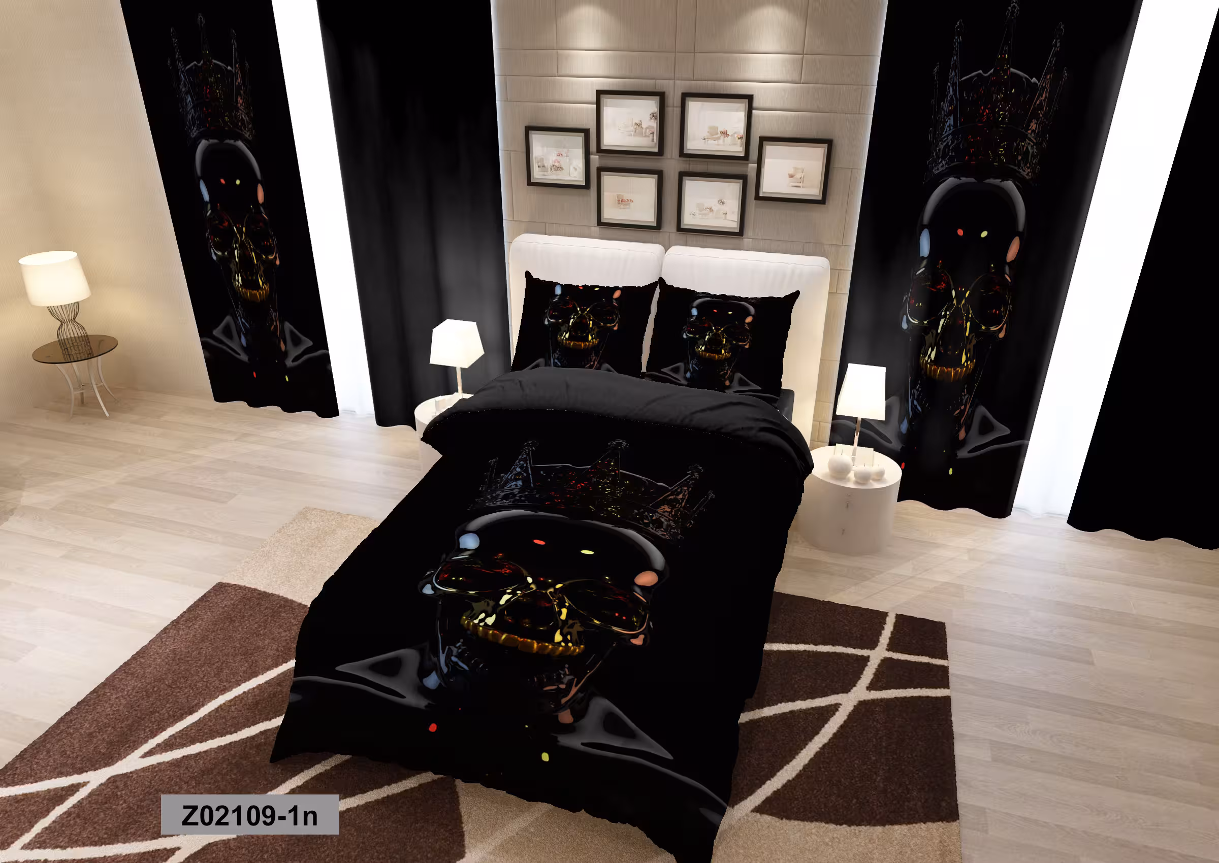 لحاف روتختی تنسل سه بعدی (3D) کالای خواب متین کد 2109
