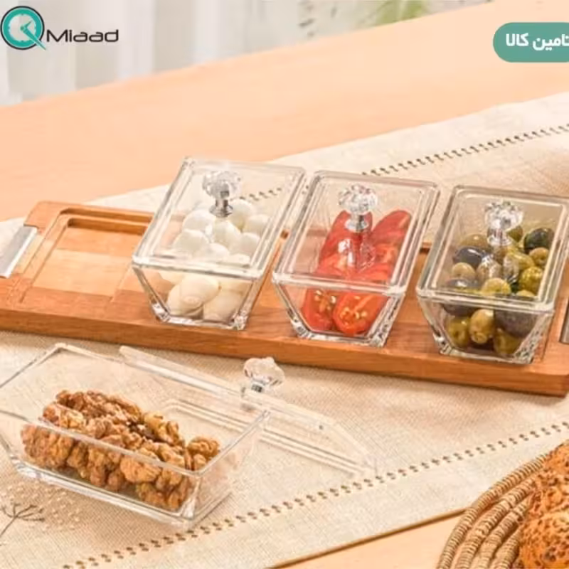 اردوخوری 4 خانه مستطیل لیمون