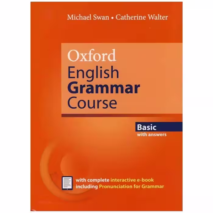 آکسفورد انگلیش گرامر کورس بیسیک | کتاب انگلیسی Oxford English Grammar Course Basic