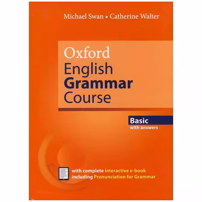 آکسفورد انگلیش گرامر کورس بیسیک | کتاب انگلیسی Oxford English Grammar Course Basic
