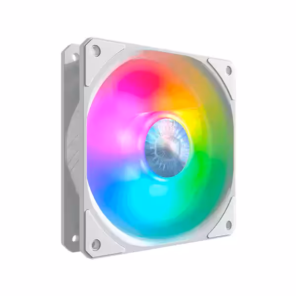 فن کیس کولر مستر مدل SICKLEFLOW 120 ARGB WHITE